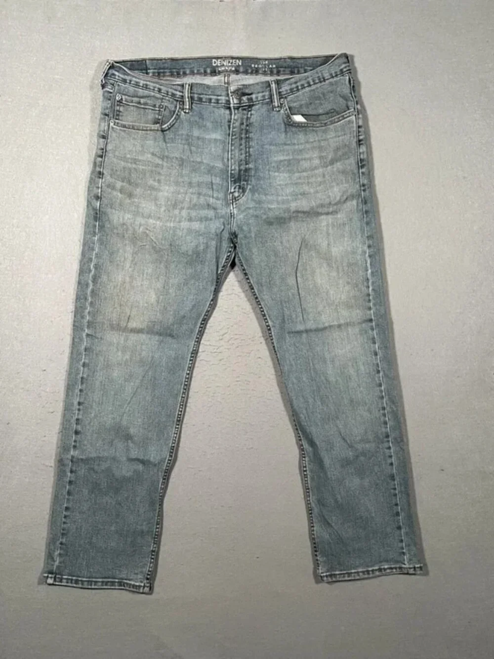 Levi’s Denizen Light Blue Denim Jeans Relaxed Fit W38 L30